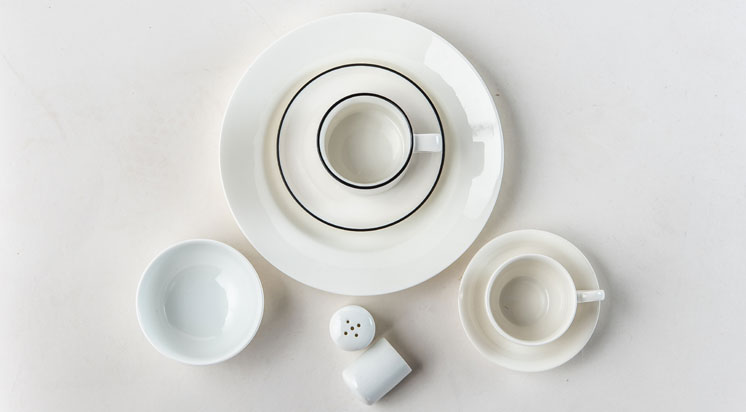 Airline China Ceramic Tableware Set